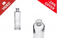 Offre ! Flacon de parfum cylindrique en verre (18/415) 30ml - De 0,58€ à 0,44€ la pièce (quantité minimum de commande : 1 boîte)