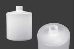 Bottiglia di plastica 500 ml semitrasparente (24/410)