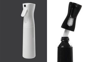 Flacon pulvérisateur en plastique de 300 ml et rechargeable-εικόνα_διαστάσεις