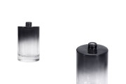 Shishe parfumi 50 ml qelqi cilindrike PP15