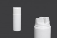 Plastic 80ml airless cream bottle