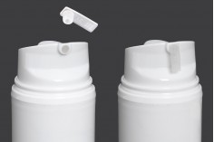 Bottiglia airless in plastica da 80 ml per creme.