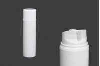 Plastic 120ml airless cream bottle