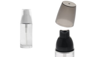 Flacon en verre pour crème ronde de 30 ml-2
