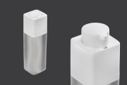 Flacon airless en acrylique de 30 ml avec pompe blanche