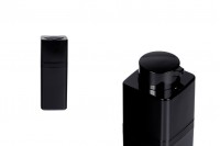 Airless bottle 15 ml acrylic in black color - 5 pcs