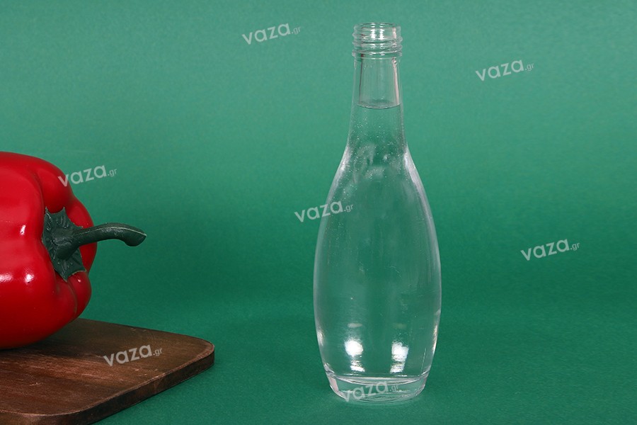 Flasche 105 ml klares Glas