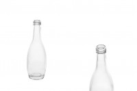 105ml transparent glass bottle