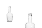 103ml transparent glass bottle