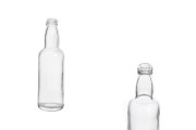 Bottiglia da 108 ml in vetro trasparente