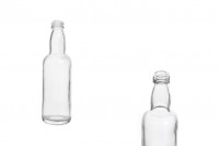 108 ml transparent glass bottle