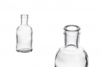 Bouteille en verre transparent de 105 ml 