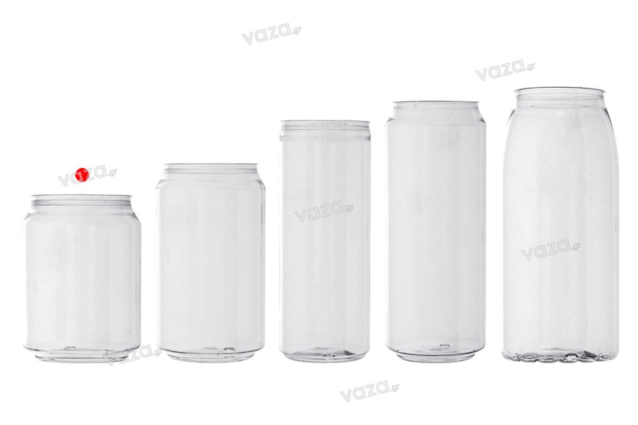 Μπουκάλι πλαστικό (PET) 250 ml διάφανο με καπάκι αλουμινίου (απαιτείται η χρήση κλειστικού μηχανήματος) - 200 τμχ