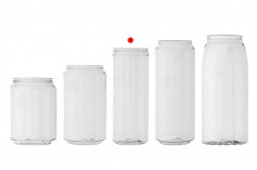 Μπουκάλι πλαστικό (PET) 330 ml (ψηλό) διάφανο με καπάκι αλουμινίου (απαιτείται η χρήση κλειστικού μηχανήματος) - 200 τμχ