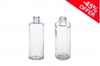 Special offer! Round glass bottle (18/415) for perfumes - 50ml - From 0.55 € to 0.30 € per piece (minimum order: 1 box)