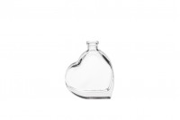 50ml heart shaped glass bottle for wedding favors