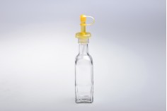 100ml marasca glass bottle for olive oil with PP24 finish
