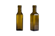 100ml Uvag marasca glass bottle for olive oil with PP24 finish