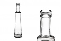 Elegant 200ml glass bottle for olive oil and spirits