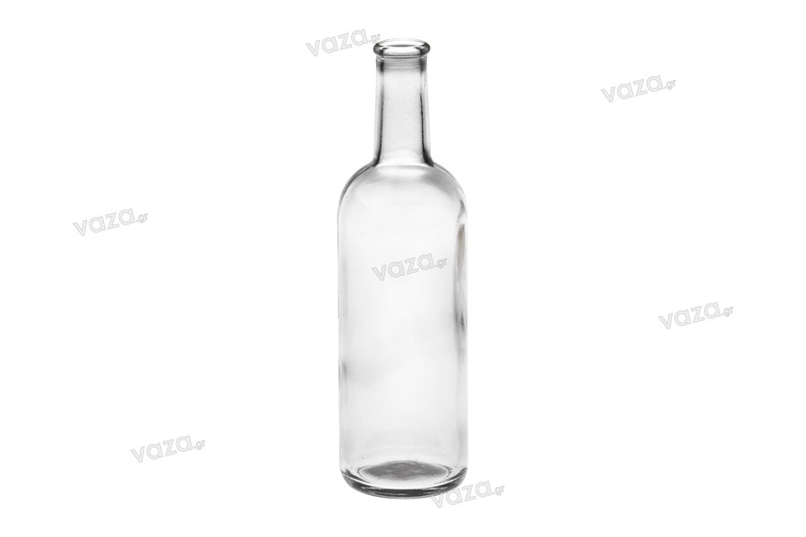 200ml glass bottle for spirits - Available in a package with 42 pieces