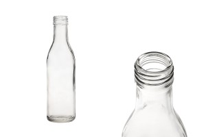 Flasche 200ml für Getränke mit Schraubmündung (PP 28)-produktbild