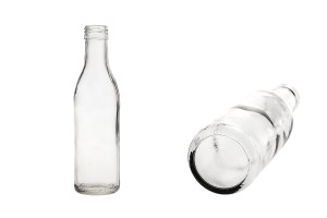 Flasche 200ml für Getränke mit Schraubmündung (PP 28)-bildabmessungen