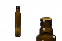 Bouteille en verre Uvag pour huile d'olive et vinaigre de 250 ml avec col pour bouchon de sécurité 1031/47 (type Guala)