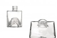 250ml square bottle for olive oil and spirits.