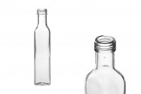 250ml marasca glass bottle for olive oil with PP31.5 finish - available in a package with 48 pcs