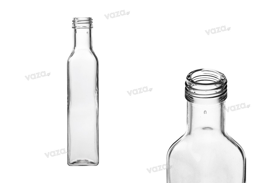 Shishe vaj ulliri 250 ml Marasca Transparent (PP 31.5) - 48 copë