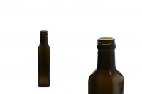 250ml Uvag marasca glass bottle for olive oil with PP31.5 mouth - available in a package with 48 pcs