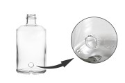 Parfümflasche 500 ml aus Glas, zylindrisch mit Loch für Wasserhahn (wählen Sie den Wasserhahn von den passenden Verschlüssen)