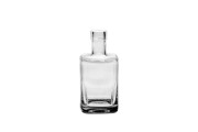 Stylish 500ml square glass bottle for olive oil and spirits