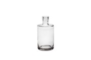 Cylindrical 500ml glass bottle for olive and spirits