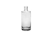 Cylindrical 700ml glass bottle for olive and spirits