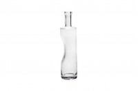 Elegant 700ml glass bottle for olive oil and spirits