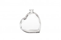 100ml heart shaped glass bottle for wedding favors