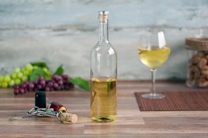 Weinflasche 750ml transparent Leggera (F19)-6