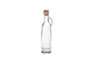 Krug für Olivenöl mit Henkel transparent 100ml-2