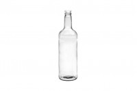 1000ml glass bottle with long neck for water and spirits with 1031/47 guala safety cap