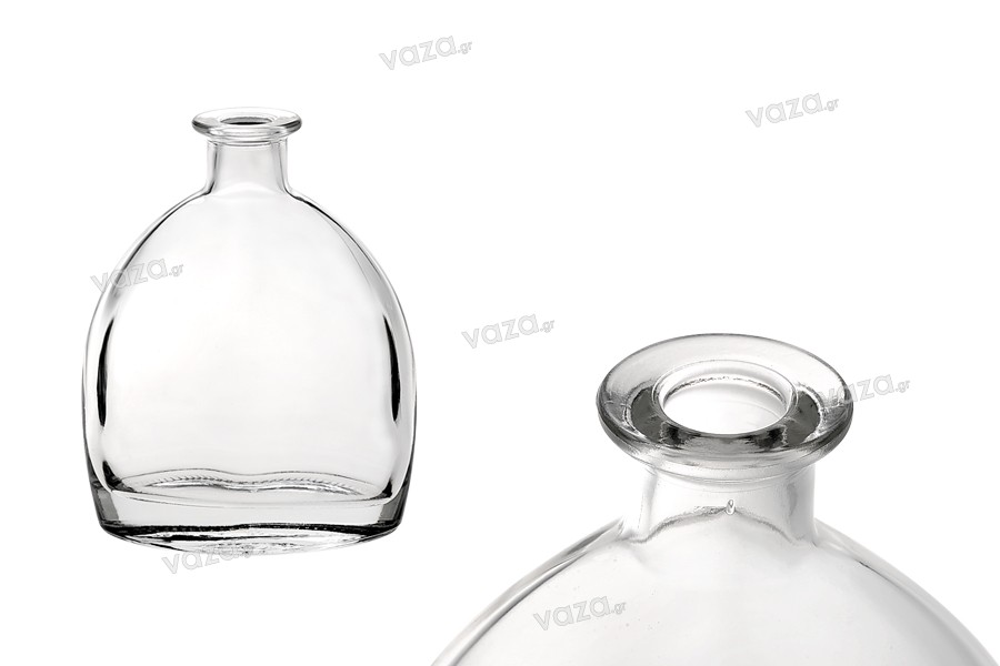 Carafe en verre de 700 ml pour boissons ou huile d'olive