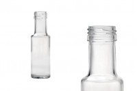 Bottle for olive oil 125 ml Dorica transparent (PP 31,5)