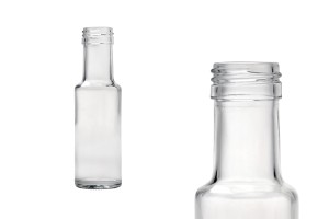 Flasche für Olivenöl 125 ml Dorica transparent (PP 31,5)-1