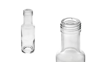 Flasche für Olivenöl 125 ml Dorica transparent (PP 31,5)-2