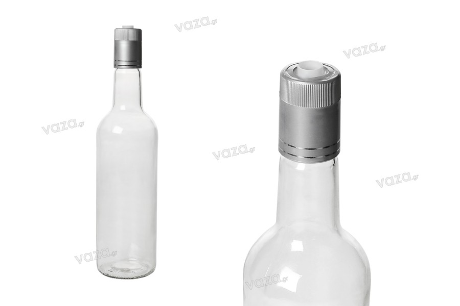 Sticla transparenta din sticla 700 ml pentru apa si bauturi (tip Guala) - 45 buc