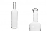 Bottle of 700 ml glass round