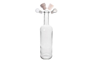 Yuvarlak 700 ml cam şişe-2