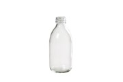 250ml transparent glass bottle