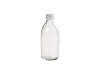 Clear, glass bottle 250 ml