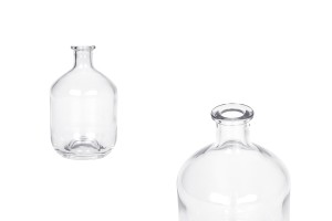 Bouteille en verre de 500 ml de forme cylindrique pour boissons alcoolisées-εικόνα_προϊοντική